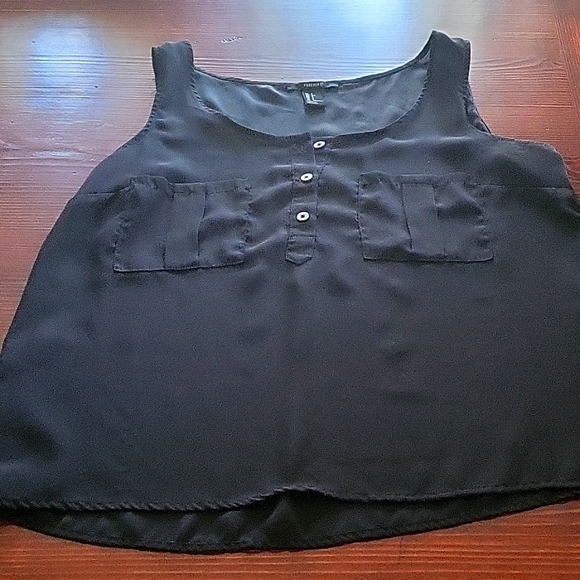 Forever 21 Tops F2 Black Tank Size S Poshmark